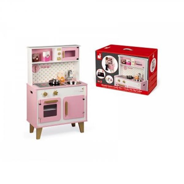 Grande cuisine enfant en bois Candy chic