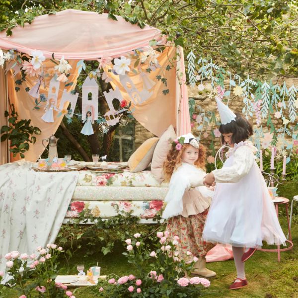 Grande guirlande Fête de princesse