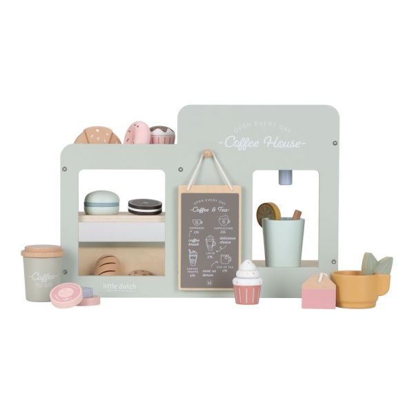 Grande machine à café en bois FSC