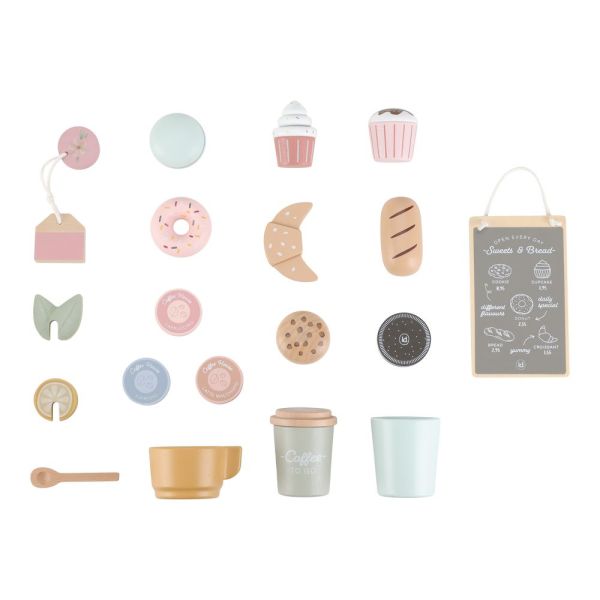 Grande machine à café en bois FSC