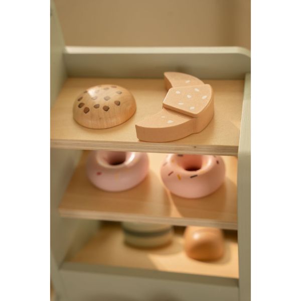 Grande machine à café en bois FSC