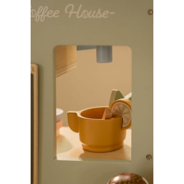 Grande machine à café en bois FSC