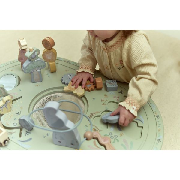 Grande table d'activités en bois - Safari Friends