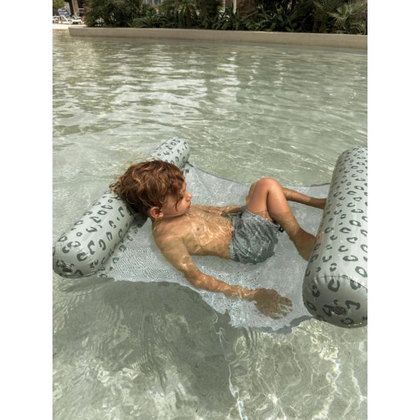 Hamac aquatique léopard vert 116 cm