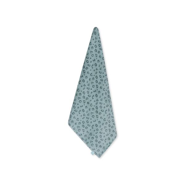 Serviette de plage coton 135 x 65 cm - Léopard vert
