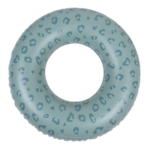 Bouée gonflable léopard vert 90 cm
