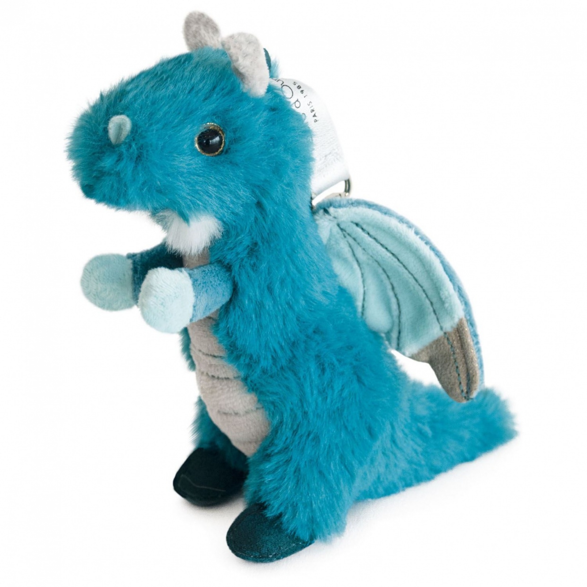 Histoire D Ours Peluche Porte Cle Dragon Bleu 15 Cm Made In Bebe