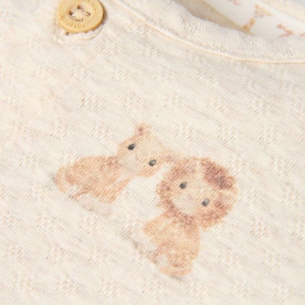 Grenouillère - Vanilla melee 4-6 mois