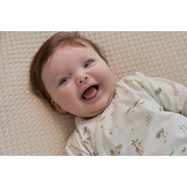 Grenouillère wrap - Little safari 1-2 mois