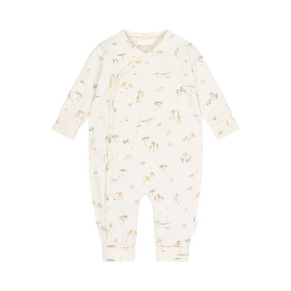 Grenouillère wrap - Little safari 6-9 mois
