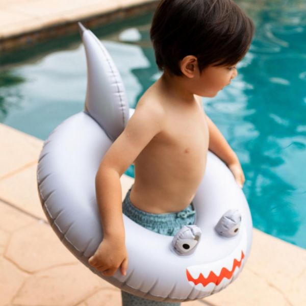 Bouée requin gris Ø 55 cm