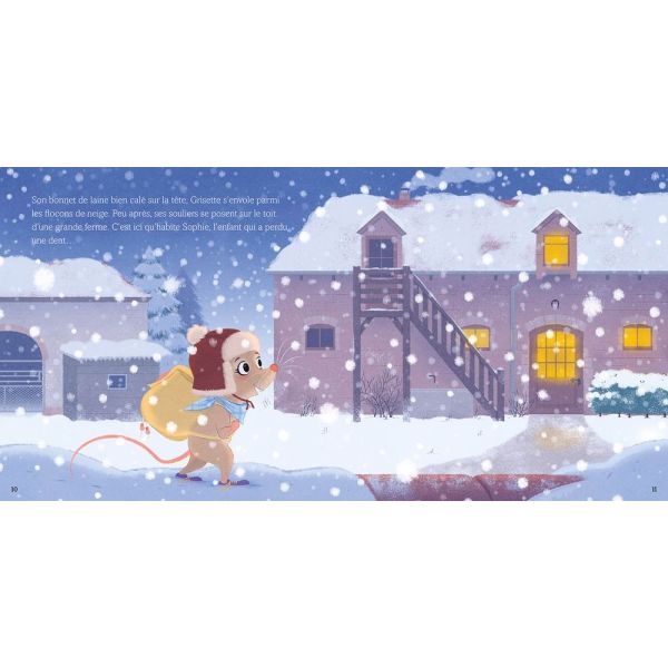 Livre enfant collection Grisette - La petit souris au secours de ses amis