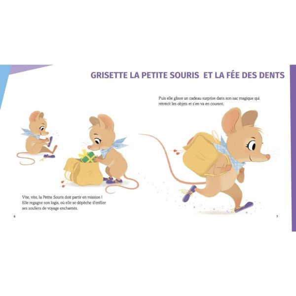Livre enfant collection Grisette - La petite souris et la fée des dents