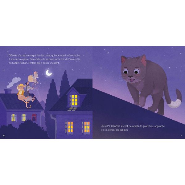 Livre enfant collection Grisette - La petit souris part en mission