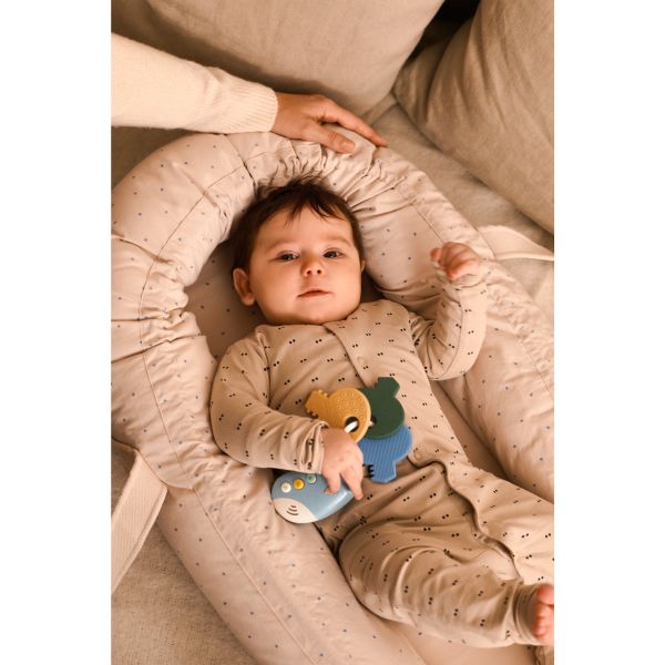 Réducteur de lit bébé avec poignées Gro Star Sandy