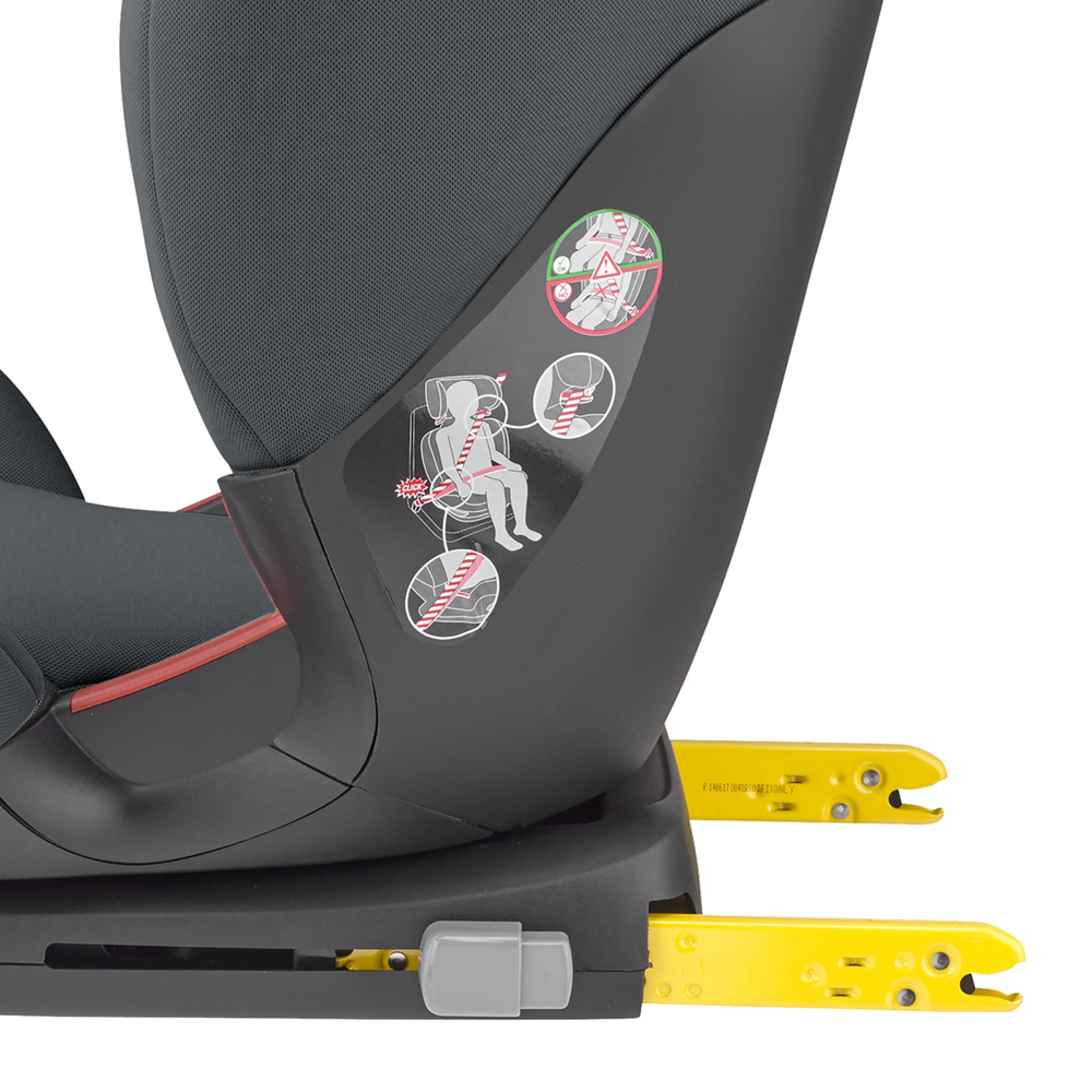 Bebe Confort Siege Auto Rodifix Air Protect Authentic Graphite Made In Bebe