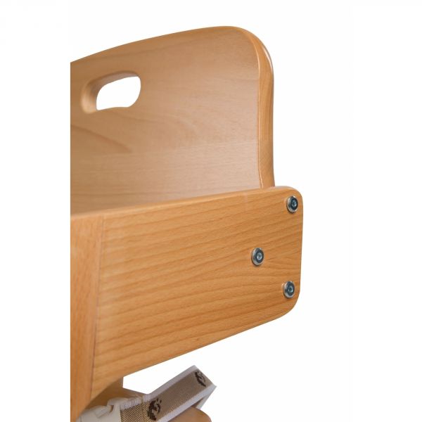 Chaise haute évolutive Kid Up bois massif naturel