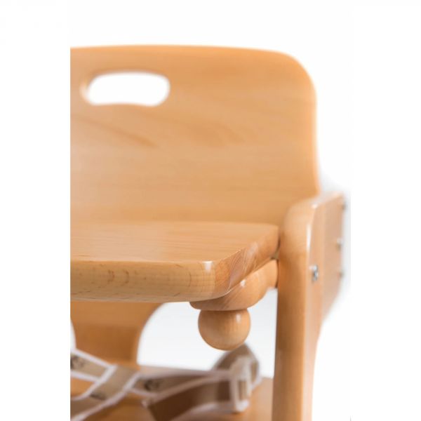 Chaise haute évolutive Kid Up bois massif naturel