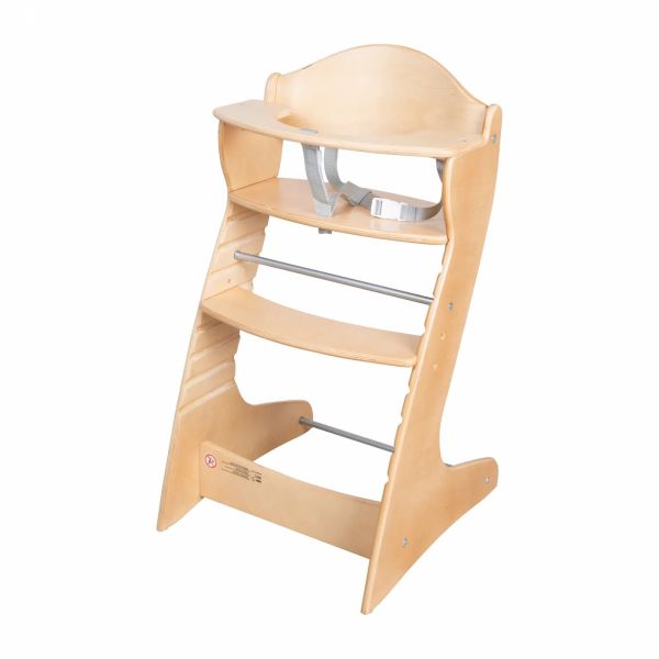 Chaise haute évolutive Chill Up bois naturel