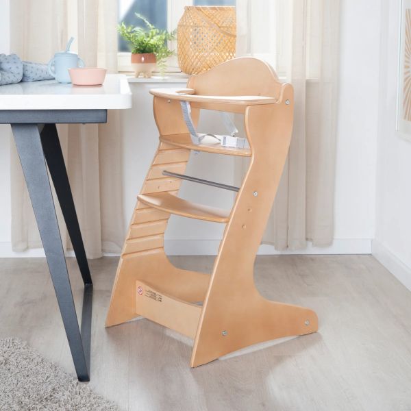 Chaise haute évolutive Chill Up bois naturel