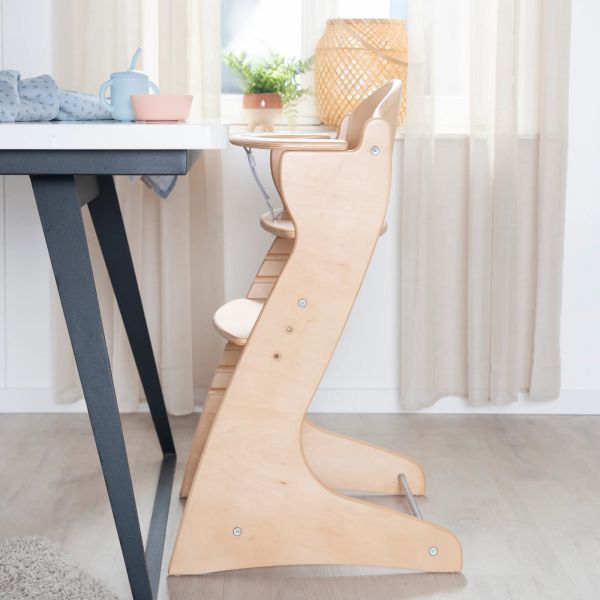Chaise haute évolutive Chill Up bois naturel