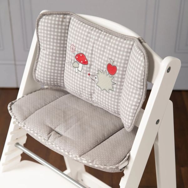 Chaise haute évolutive Sit Up lll  blanc avec coussin réducteur Adam et Eule