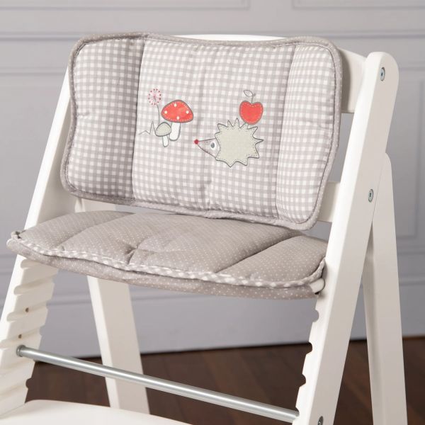 Chaise haute évolutive Sit Up lll  blanc avec coussin réducteur Adam et Eule