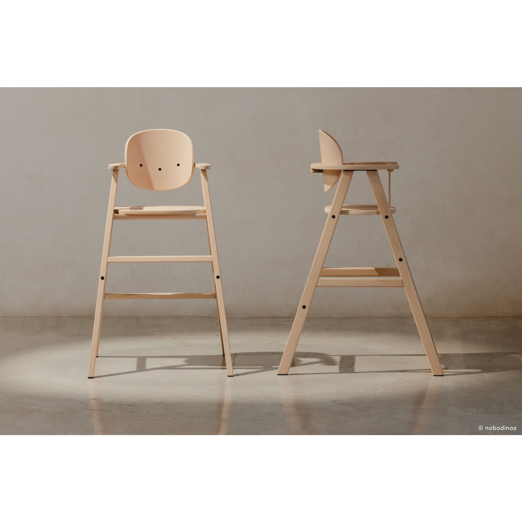 Chaise enfant en rotin Plume