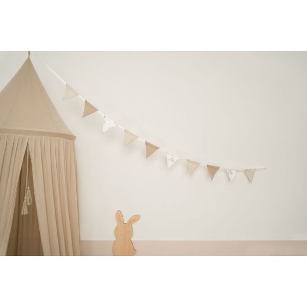 Guirlande avec fanions - Baby Bunny