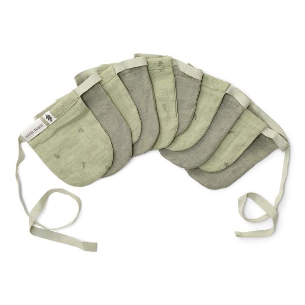 Guirlande avec fanions - Pure Sage