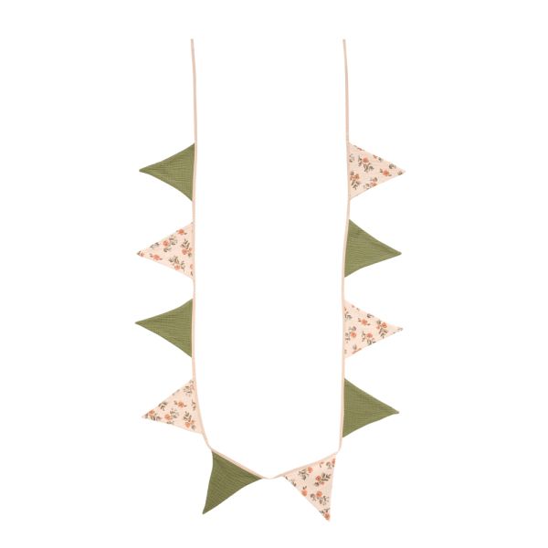 Guirlande fanions coton longueur 250 cm -  Secret cottage