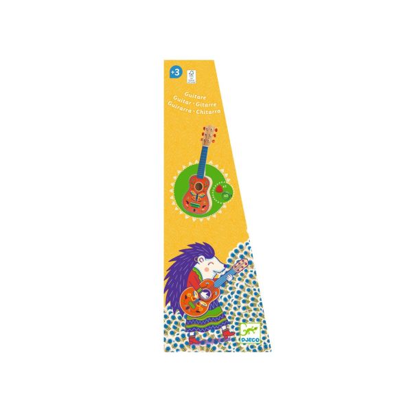 Guitare enfant 6 cordes métalliques petit modèle