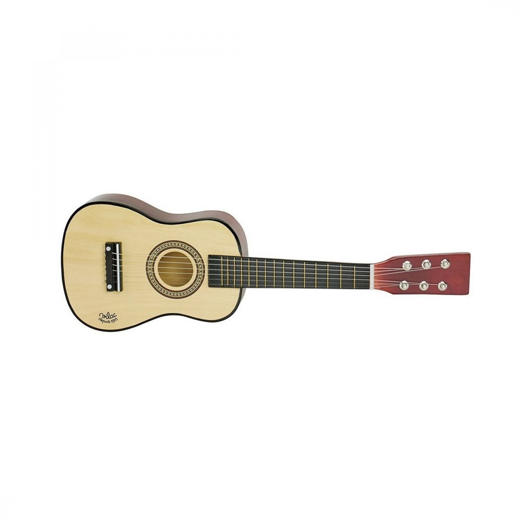 Guitare enfant personnalisée en bois - 6 cordes