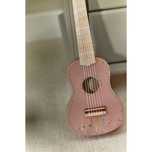 Guitare Rose en bois - Safari Friends