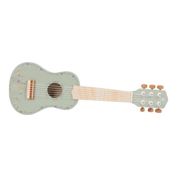 Guitare Verte en bois - Safari Friends