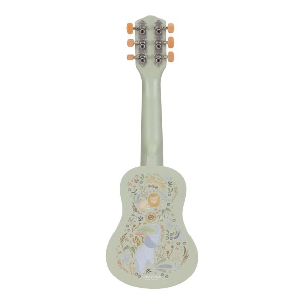Guitare Verte en bois - Safari Friends