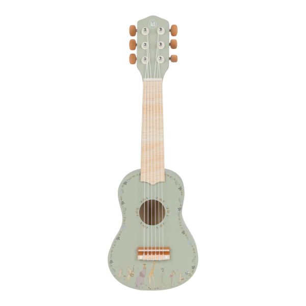 Guitare Verte en bois - Safari Friends
