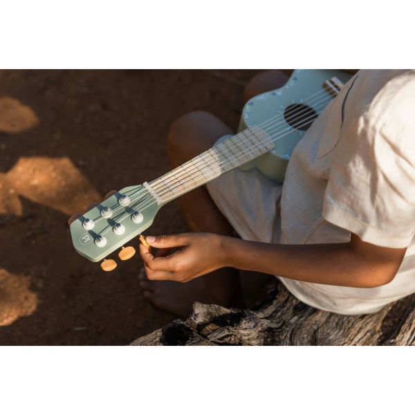 Guitare Verte en bois - Safari Friends