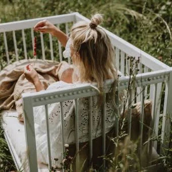 Lit bébé évolutif avec matelas - Blanc