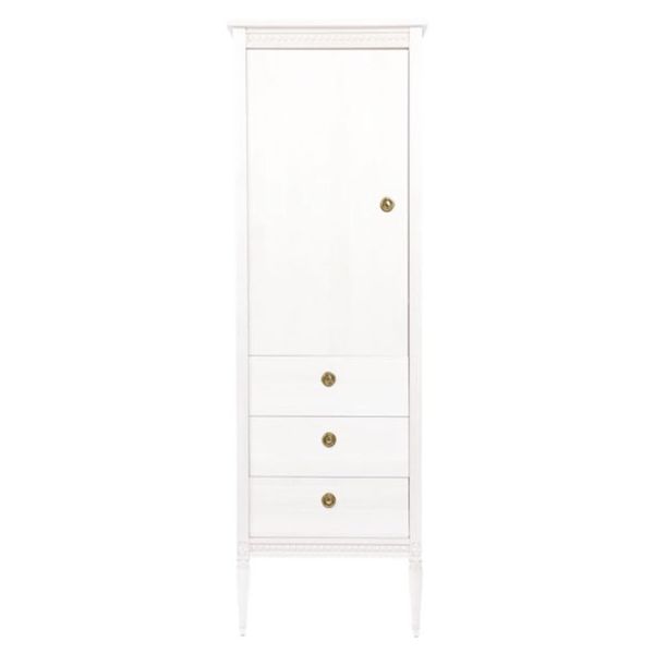 Armoire 1 portes Blanc