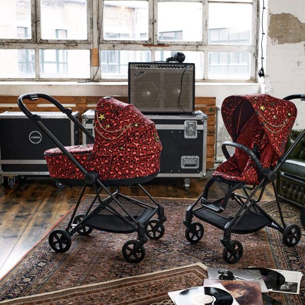 Habillage de siège poussette Mios 3 - Edition Fashion Rockstar