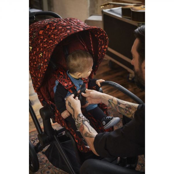 Habillage de siège poussette Mios 3 - Edition Fashion Rockstar