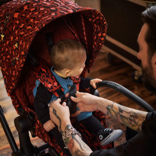 Habillage de siège poussette Priam 4 - Edition Fashion Rockstar