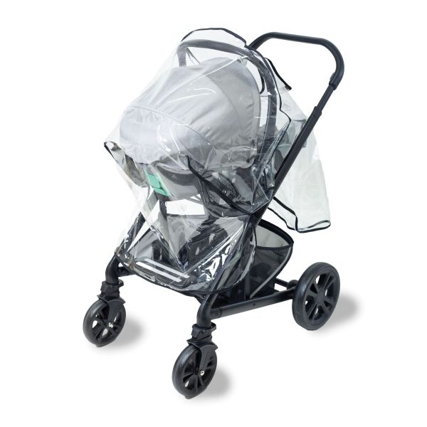 Habillage pluie universel poussette, landau et cosy