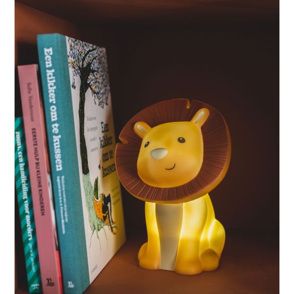 Veilleuse Hakuna rechargeable Lion - Marron