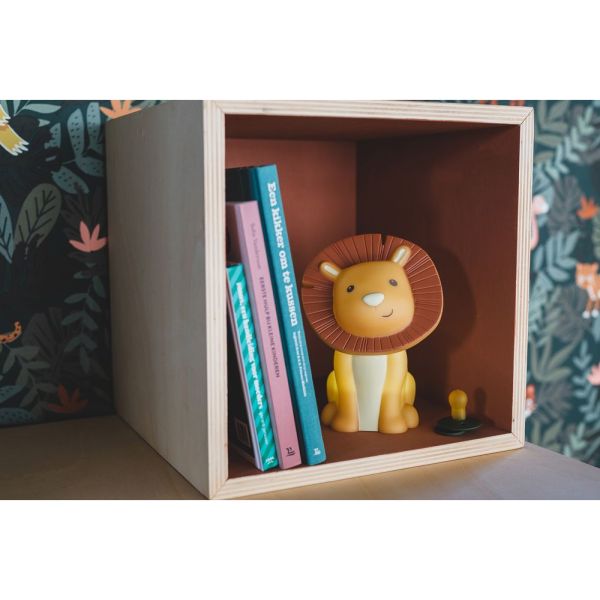 Veilleuse Hakuna rechargeable Lion - Marron