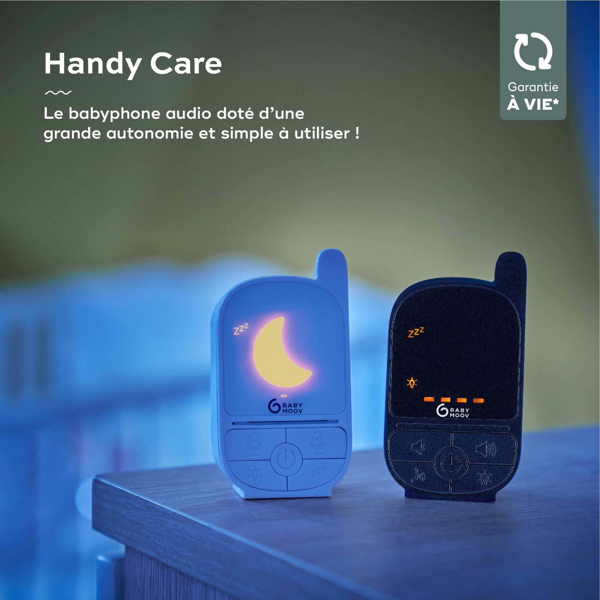 Babyphone audio Handy Care - Made in Bébé