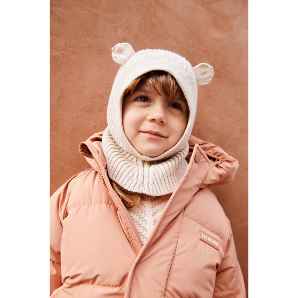 Cagoule enfant tricot Hanibal Sandy 1/2 ans