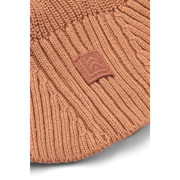 Cagoule enfant tricot Hanibal Tuscany rose 1/2 ans