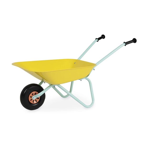 Brouette en métal pour enfant Happy Garden